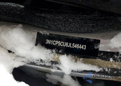 2018 Nissan Kicks S z USA, uszkodzony, nr VIN 3N1CP5CU6JL546443